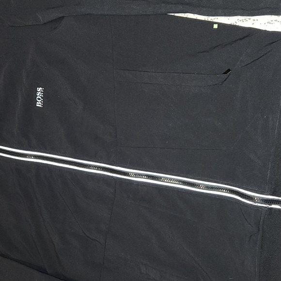 Hugo Boss Reflective Full Zip Light Weight Collared Jacket - Picture 2 of 10